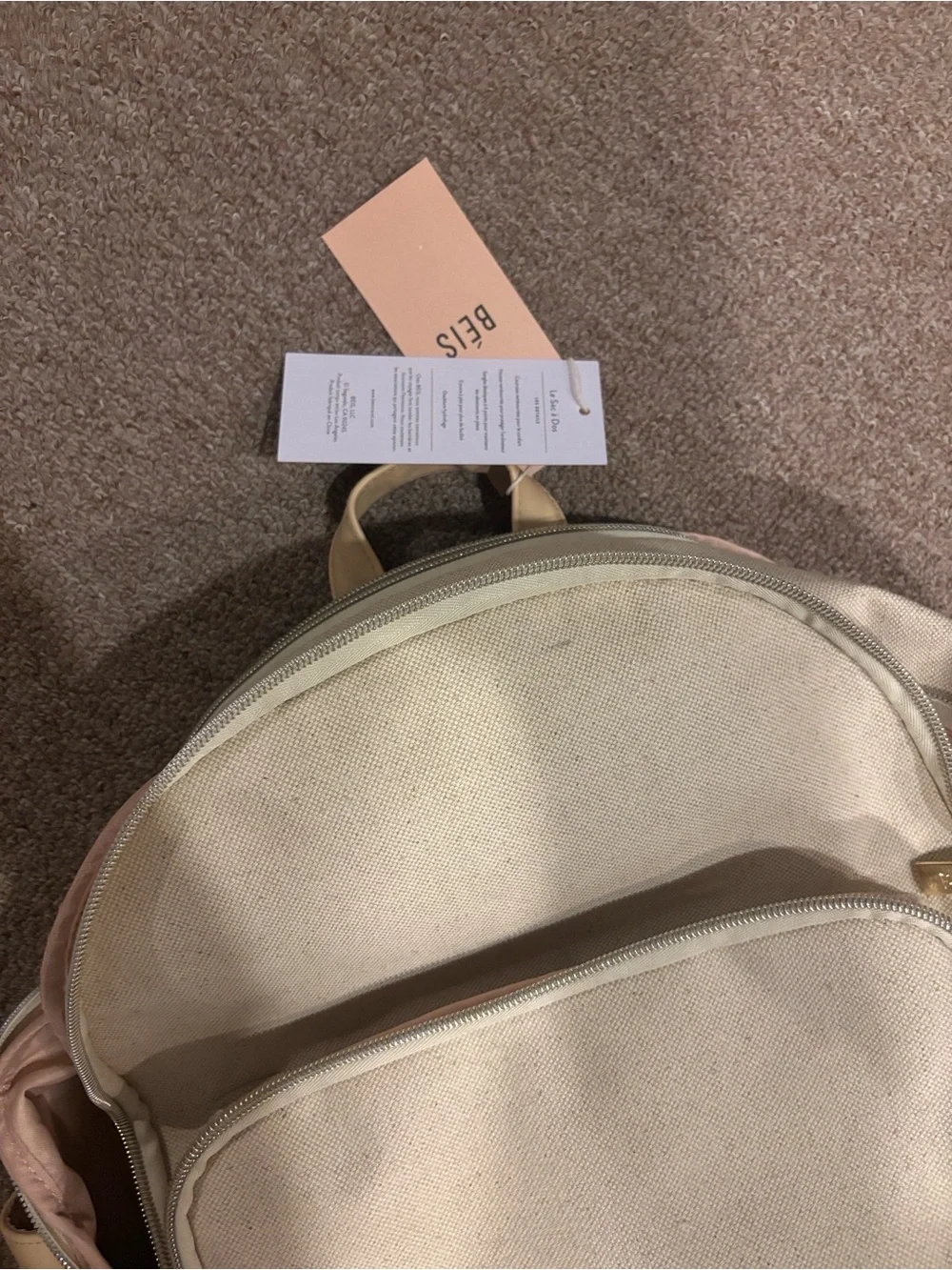 NWT BEIS THE TRAVEL BACKPACK